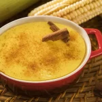 Canjica de milho verde cremosa pra deixar o São João ainda mais gostoso!