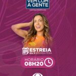 Vem Com a Gente estreia na Band Maranhão com Bah Rodrigues nas manhãs da emissora