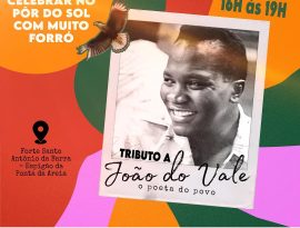 É NESTA SEXTA! 1º Tributo a João do Vale!Atenção! NESTA SEXTA-FEIRA, 10 DE OUTUBRO, chegou o dia